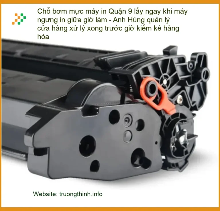 Sửa Chữa Nạp Mực Máy In Quận 9 Tận Nơi - Điện thoại công ty xử lý gấp