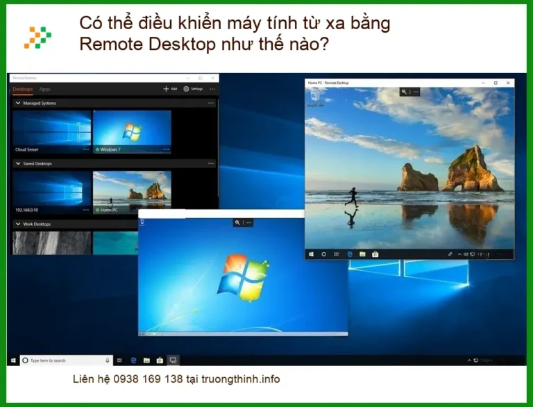 PC điều khiển từ xa bằng Remote Desktop: Hướng dẫn - Trung tâm hỗ trợ