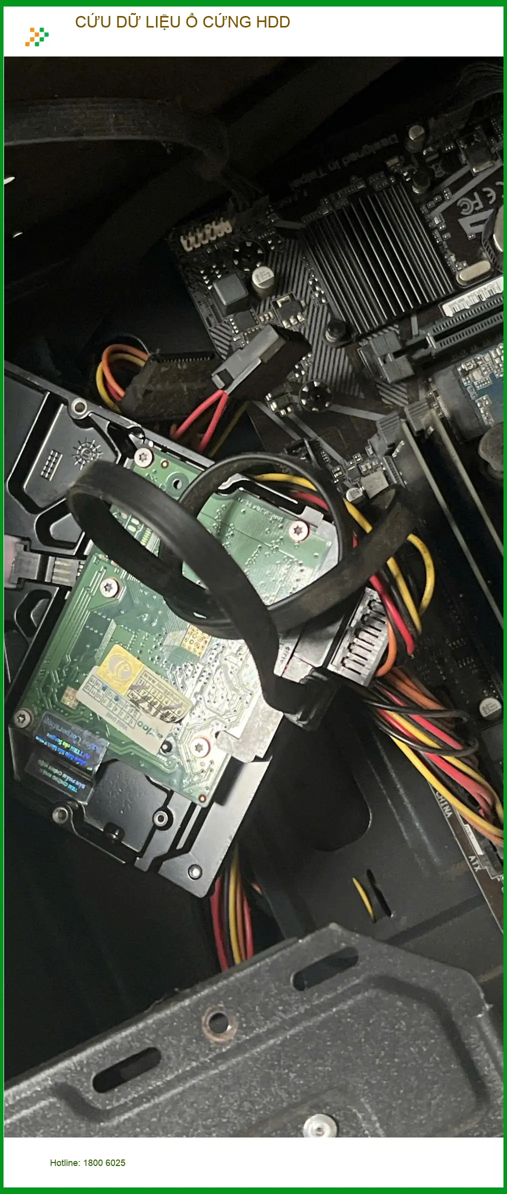 Chị Thảo nhà thiết kế - Cứu dữ liệu ổ cứng HDD Quận Tân Bình uy tín lấy liền