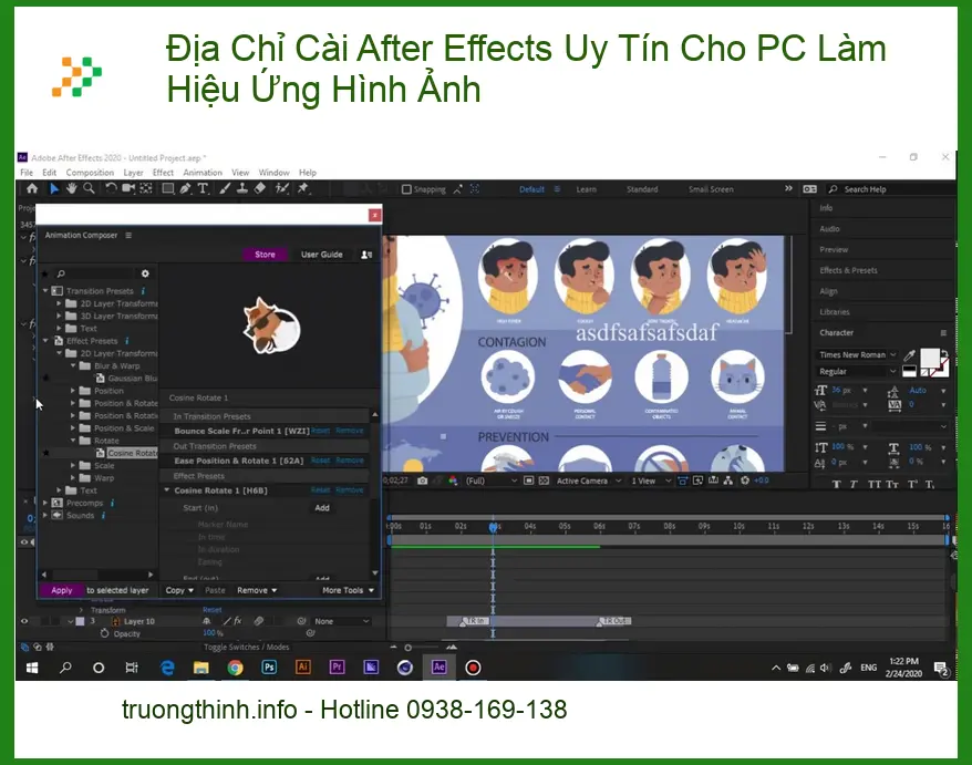 Cài Đặt After Effects PC Uy Tín Làm Hiệu Ứng - Trung Tâm Hỗ Trợ TPHCM