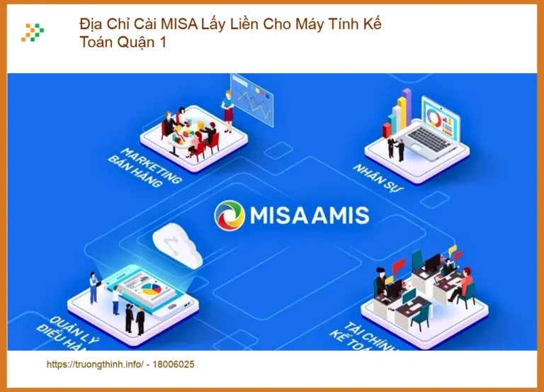 Cài Đặt Máy Tính Địa Chỉ MISA Lấy Liền Quận 1 - Dịch vụ tận nơi