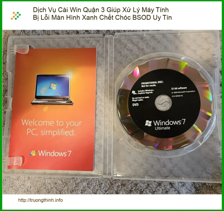 Windows Dịch Vụ Cài Win Quận 3 Xử Lý BSOD - Trung tâm hỗ trợ uy tín