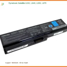 Pin Laptop Dynabook L630 L640 L650 L670 - Thay Pin Nhanh Tận Nơi Giá Rẻ TPHCM