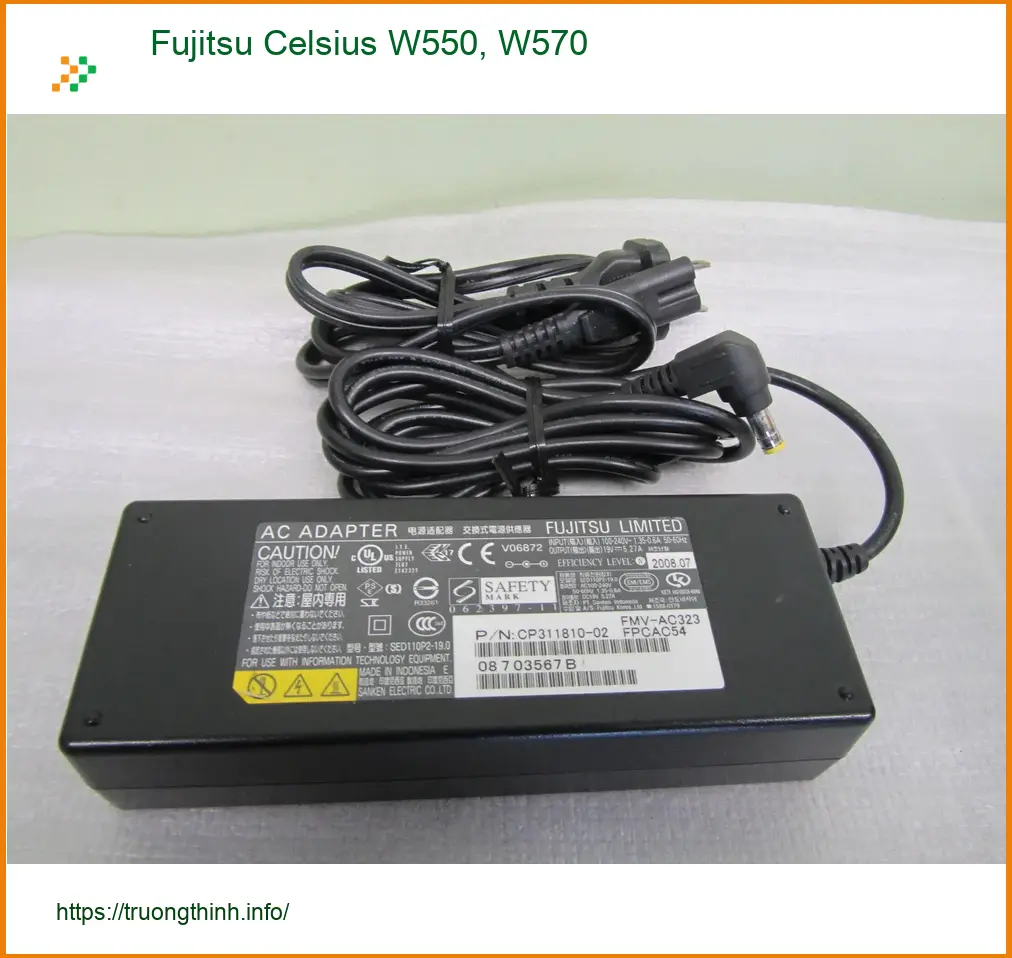 Sạc Laptop Fujitsu - Giao Nhanh Tận Nơi | Giá Tốt TPHCM