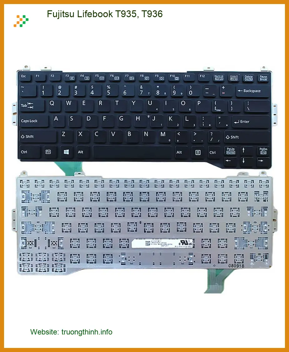 Bàn phím Laptop Fujitsu Lifebook T935, T936 - Thay Nhanh, Lấy Ngay Tại TPHCM