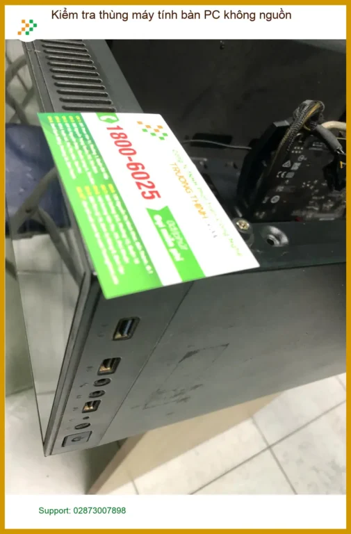 Chú Trường chủ tiệm cà phê sửa PC không nguồn Quận Bình Tân lấy ngay
