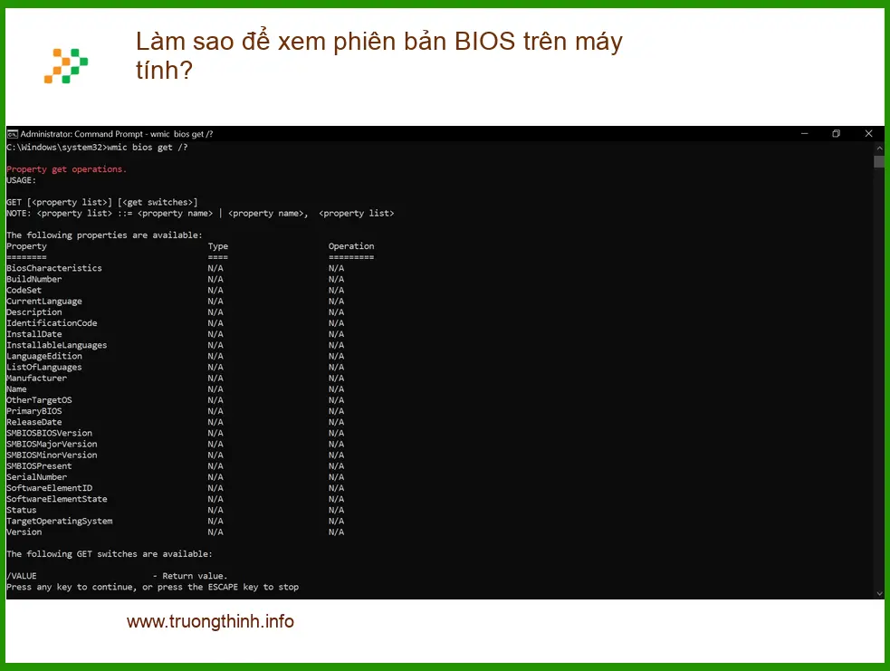 PC Làm sao để xem phiên bản BIOS trên máy tính - Cách tự xử lý tại nhà