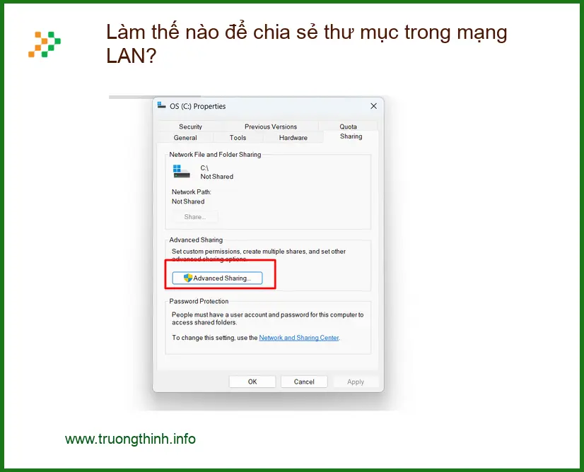 PC Làm thế nào để chia sẻ thư mục trong mạng LAN - Cách tự xử lý tại nhà