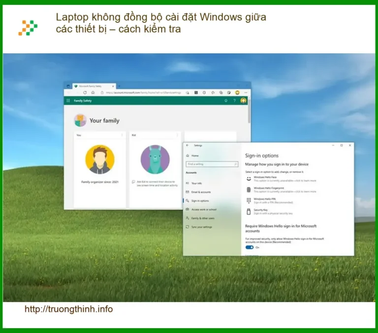Laptop không đồng bộ cài đặt Windows - Trung tâm hỗ trợ gần đây