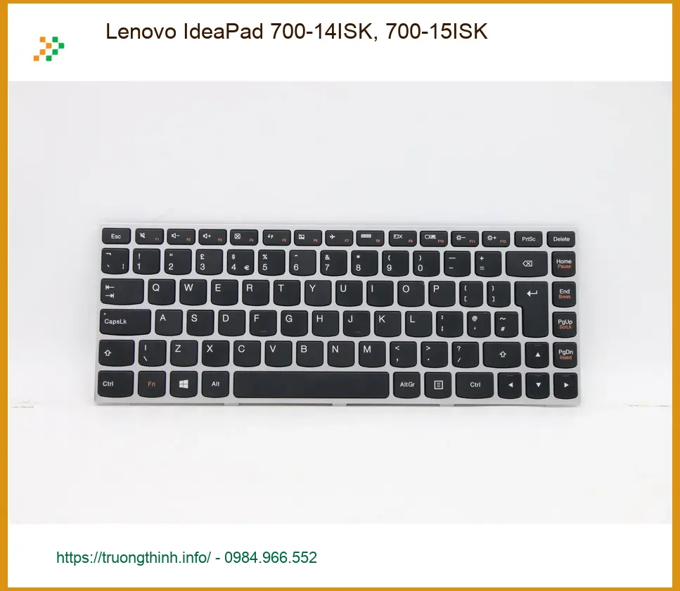 Bàn Phím Laptop Lenovo IdeaPad 700 - Thay Lấy Liền, Giá Sinh Viên Tại TPHCM