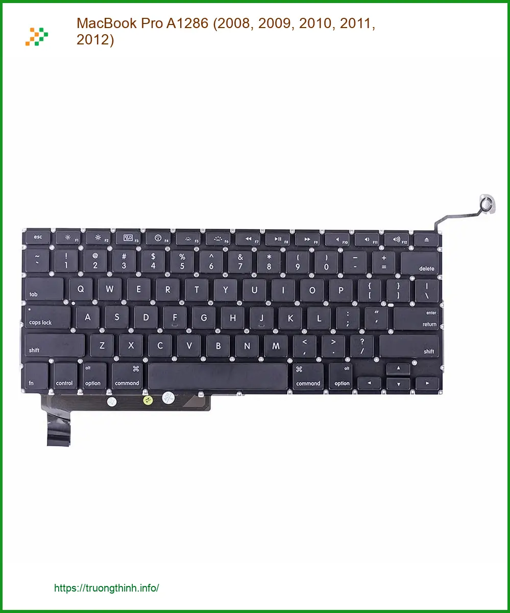 Bàn phím MacBook Pro A1286 - Thay Lấy Ngay Giá Rẻ Trung Tâm TPHCM