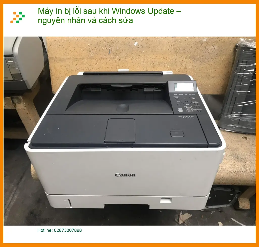 Thủ thuật Máy in bị lỗi sau khi Windows Update – Nguyên nhân, cách sửa