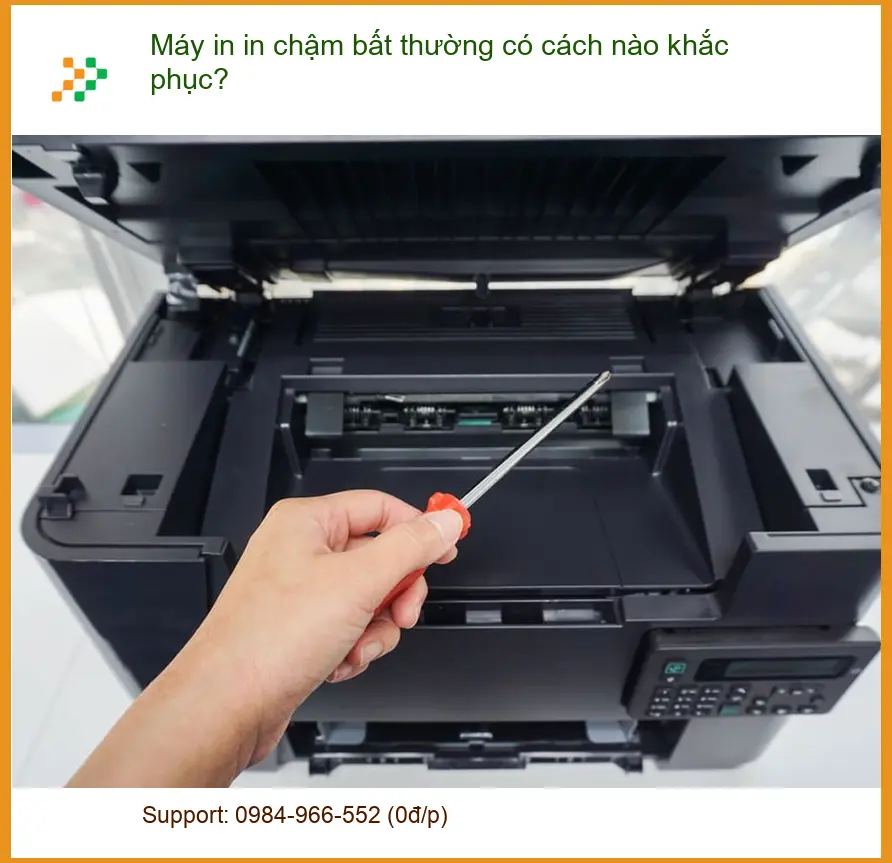 Thủ thuật Máy in chậm bất thường: Khắc phục lỗi & xử lý - Địa chỉ sửa