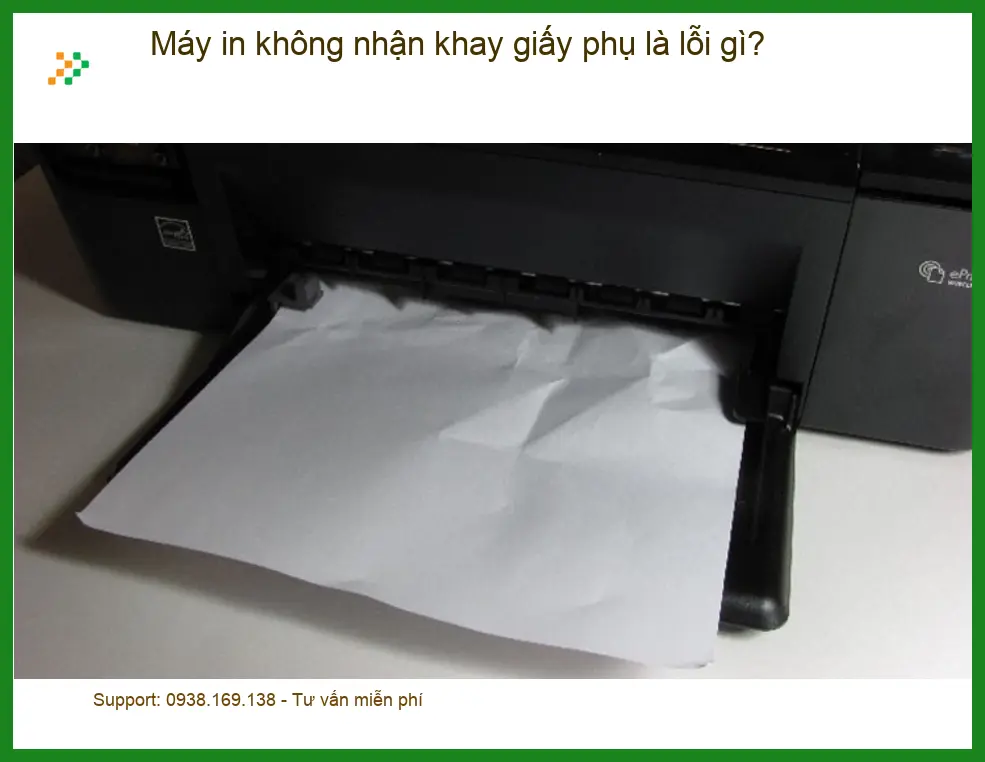Máy in không nhận khay giấy phụ là lỗi gì? Cách tự sửa tại nhà