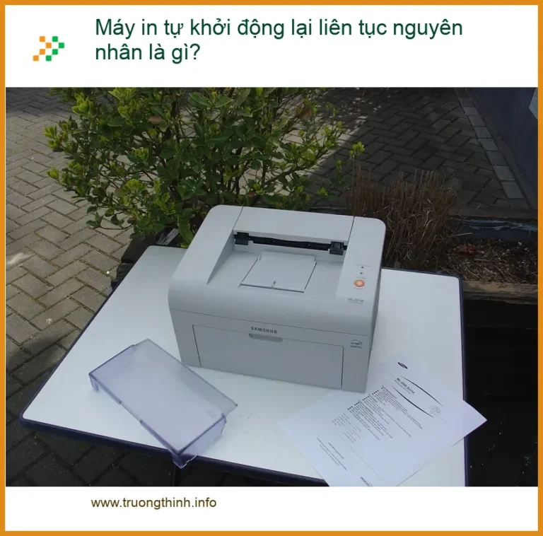 Thủ thuật Máy in tự khởi động lại liên tục: Nguyên nhân, cách xử lý tại nhà