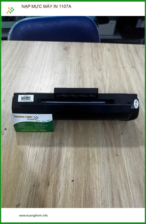 Chị Trâm kế toán tìm Dịch vụ nạp mực máy in 1107A Quận 10 nhanh chóng