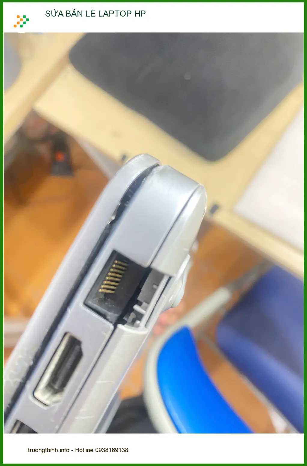 Chỗ sửa bản lề laptop HP Quận Gò Vấp gần đây lấy ngay - Anh Phước kỹ sư ảnh thực tế 1