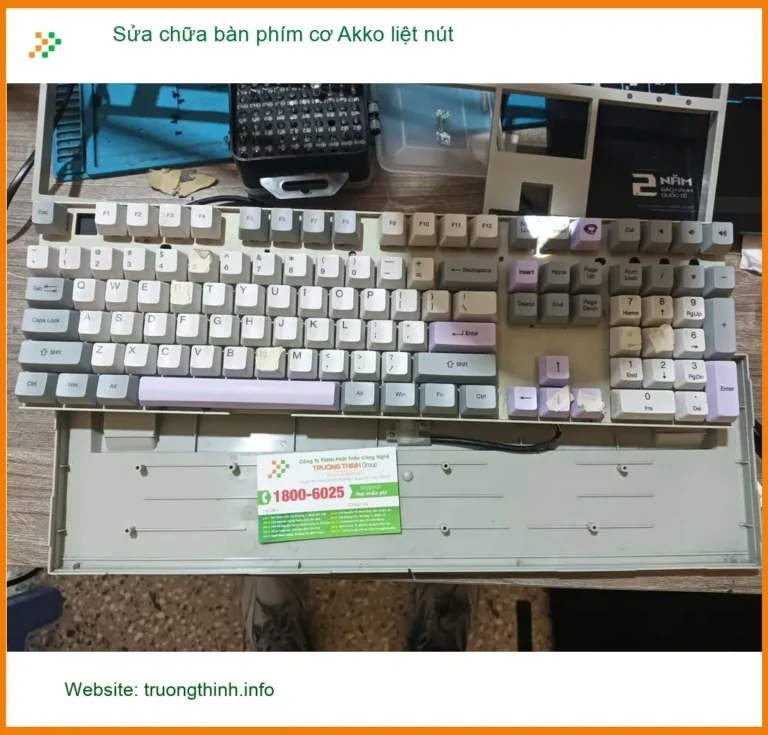 Anh Khoa review sửa bàn phím Akko liệt nút Quận 7 uy tín