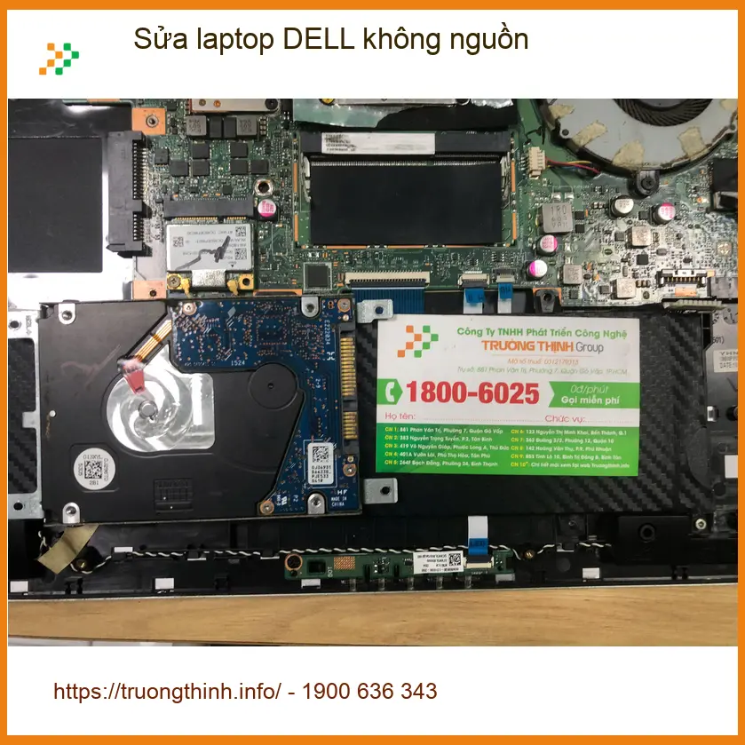 Anh Phúc nhân viên IT tìm nơi Sửa laptop DELL không nguồn Quận Bình Tân lấy ngay