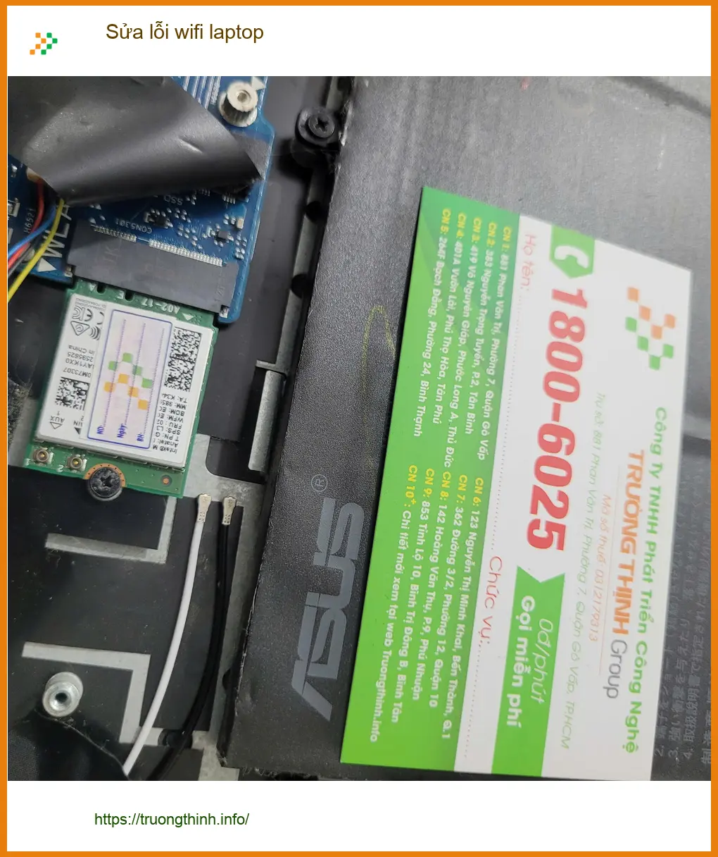 Anh Duy kiến trúc sư review dịch vụ sửa lỗi wifi laptop Quận Tân Bình