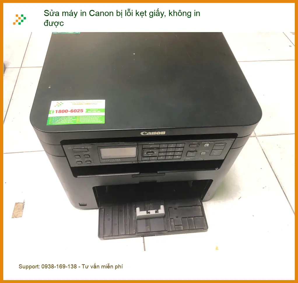 Anh Huy tìm chỗ sửa máy in Canon bị lỗi kẹt giấy Quận Bình Tân lấy liền ảnh thực tế 1