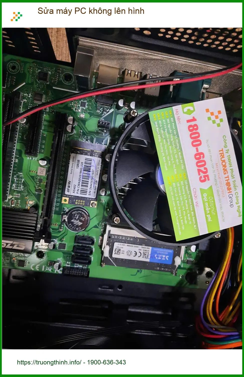 Chú Đạt review trung tâm sửa máy PC không lên hình ở Quận Tân Phú