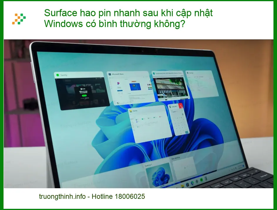 Hao pin nhanh sau cập nhật Windows có bình thường? - Tư vấn kỹ thuật