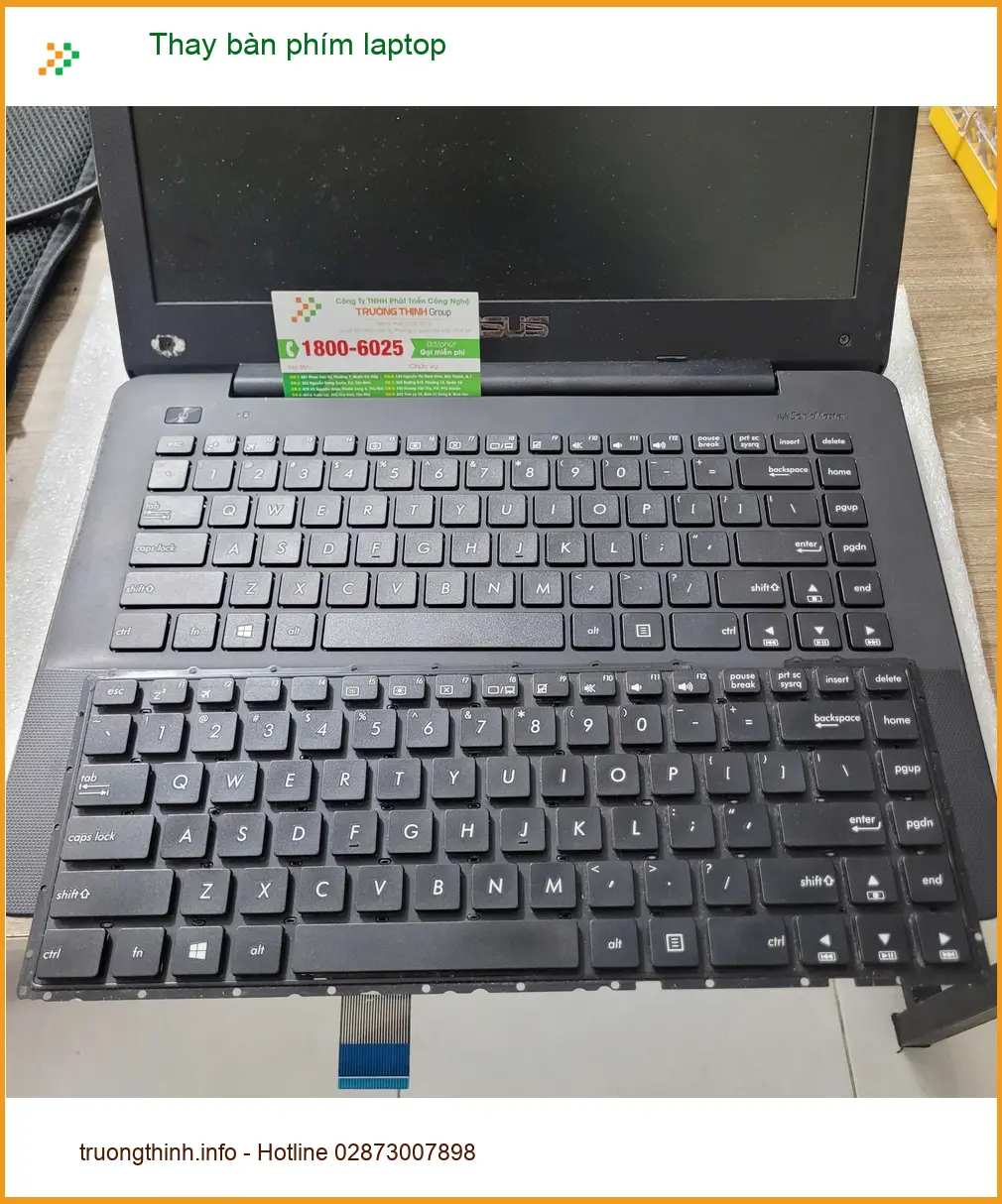 Cô Thu giáo viên tìm dịch vụ thay bàn phím laptop Quận Tân Bình - Uy tín