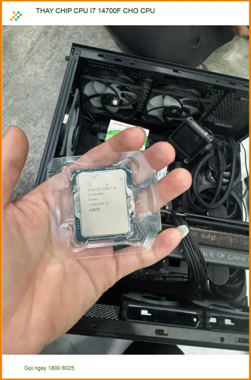 Anh Bảo thiết kế đồ họa review dịch vụ thay chip CPU i7 14700F Quận 10 uy tín