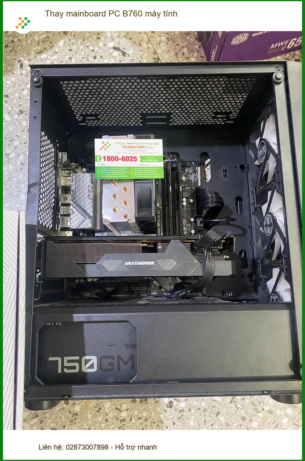 Anh Đức review: Trung tâm thay mainboard PC B760 Quận 7 uy tín