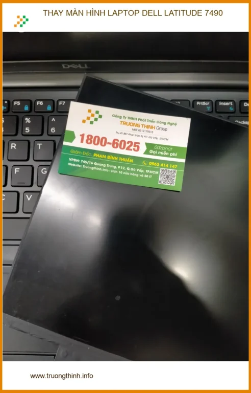 Thay màn hình Dell Latitude 7490 Quận 12 - Anh Minh IT cứu laptop bị vỡ