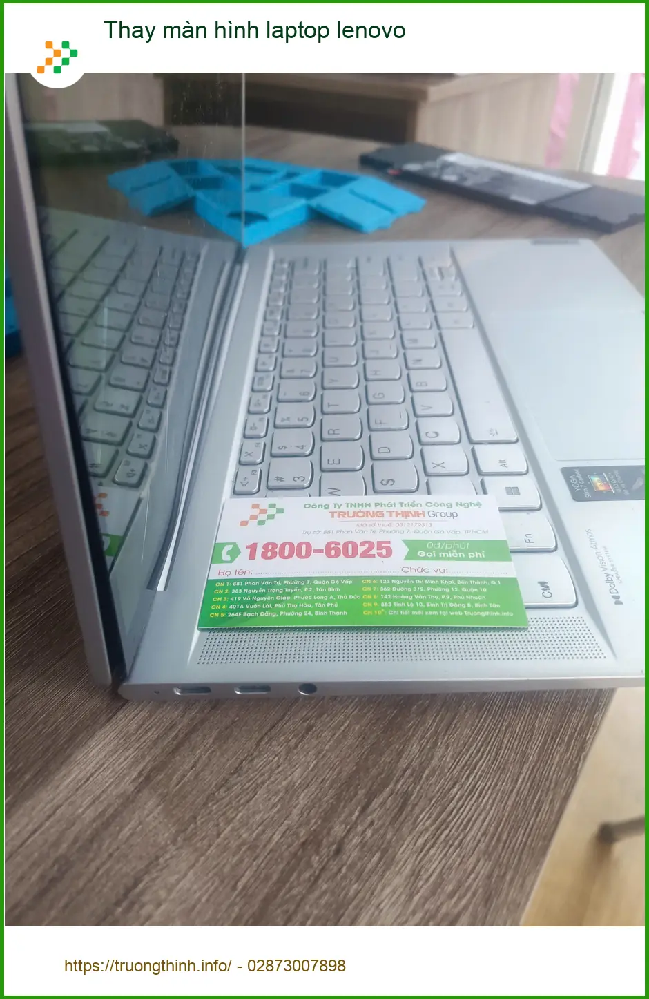 Trung tâm thay màn hình laptop lenovo Quận Tân Phú - Anh Bình tin tưởng