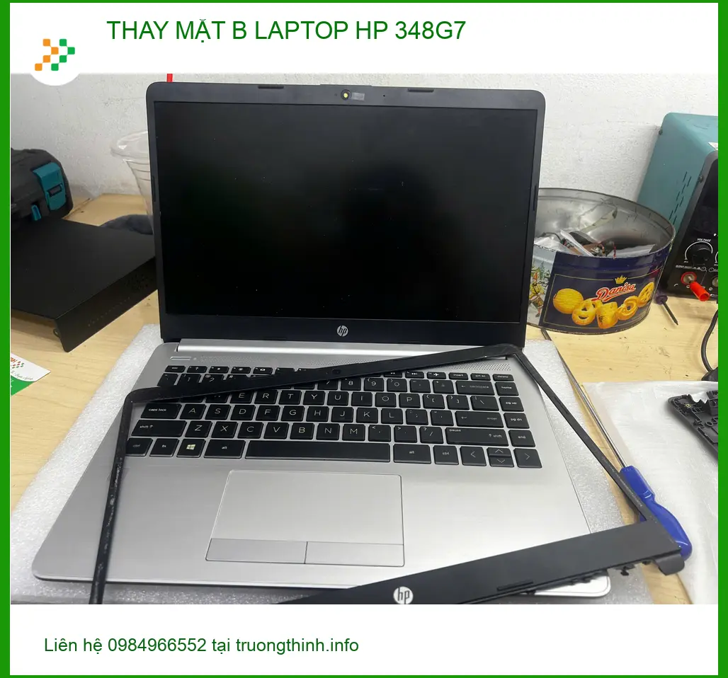 Bác Trực chủ cửa hàng điện máy cần thay Mặt B Laptop HP 348G7 Gò Vấp uy tín ảnh thực tế 2