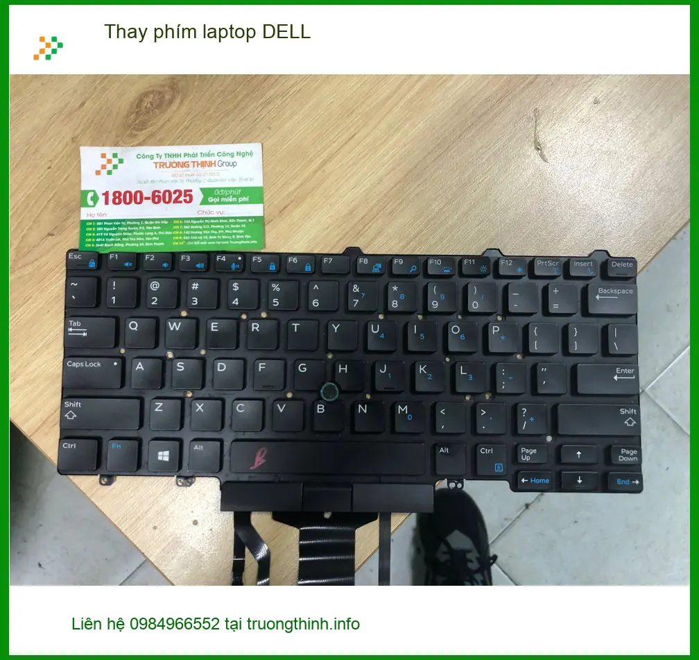 Anh Đức kỹ sư - Thay phím laptop DELL Quận Bình Tân uy tín, lấy liền ảnh thực tế 2