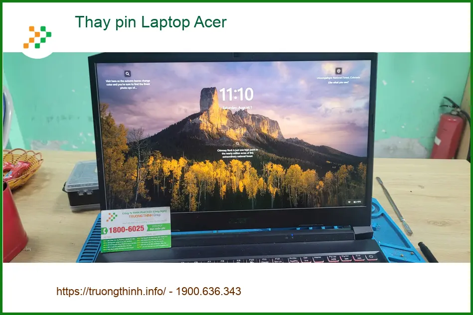 Anh Phúc - Giáo viên ở Quận Bình Tân tìm chỗ thay pin Laptop Acer lấy liền ảnh thực tế 1