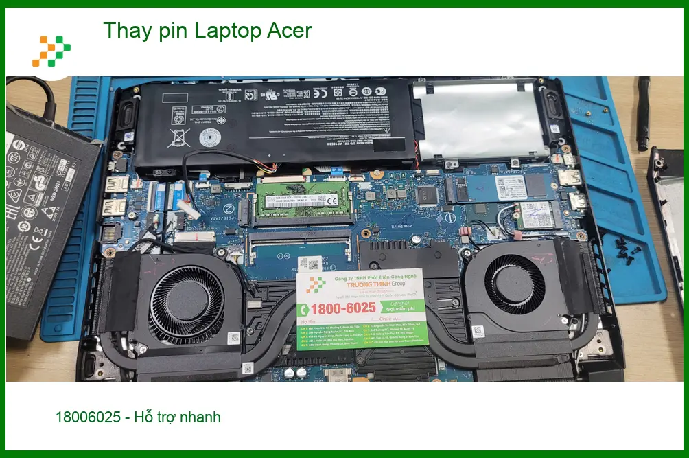 Anh Phúc - Giáo viên ở Quận Bình Tân tìm chỗ thay pin Laptop Acer lấy liền ảnh thực tế 2