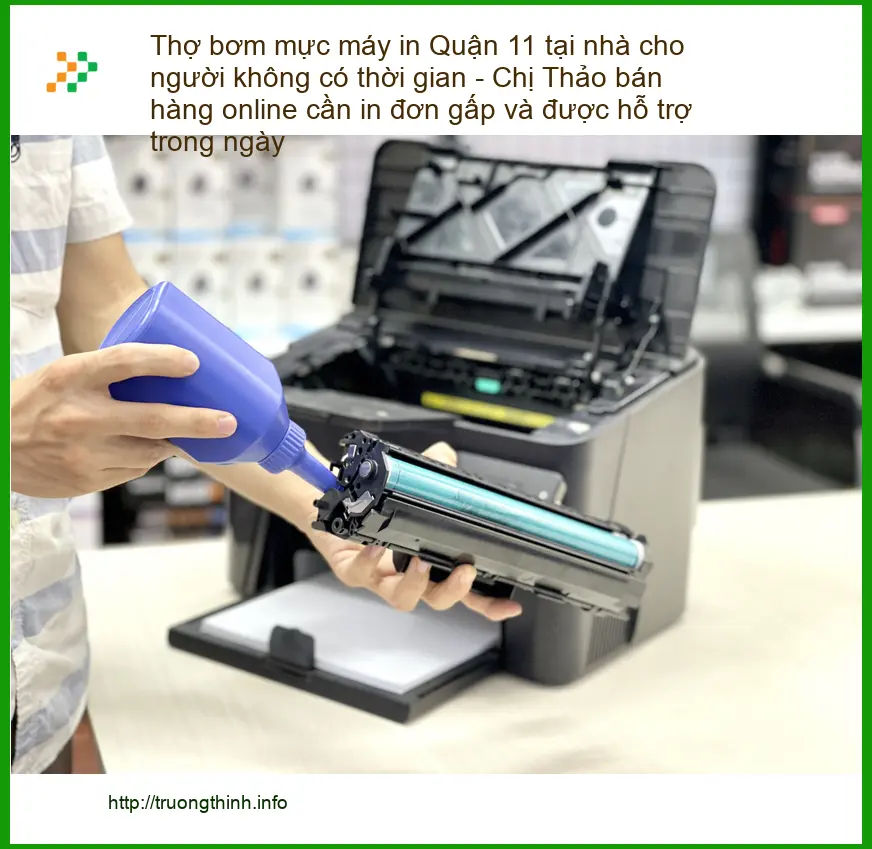 Sửa Chữa Nạp Mực Máy In Quận 11 Tại Nhà - Điện thoại thợ xử lý gấp