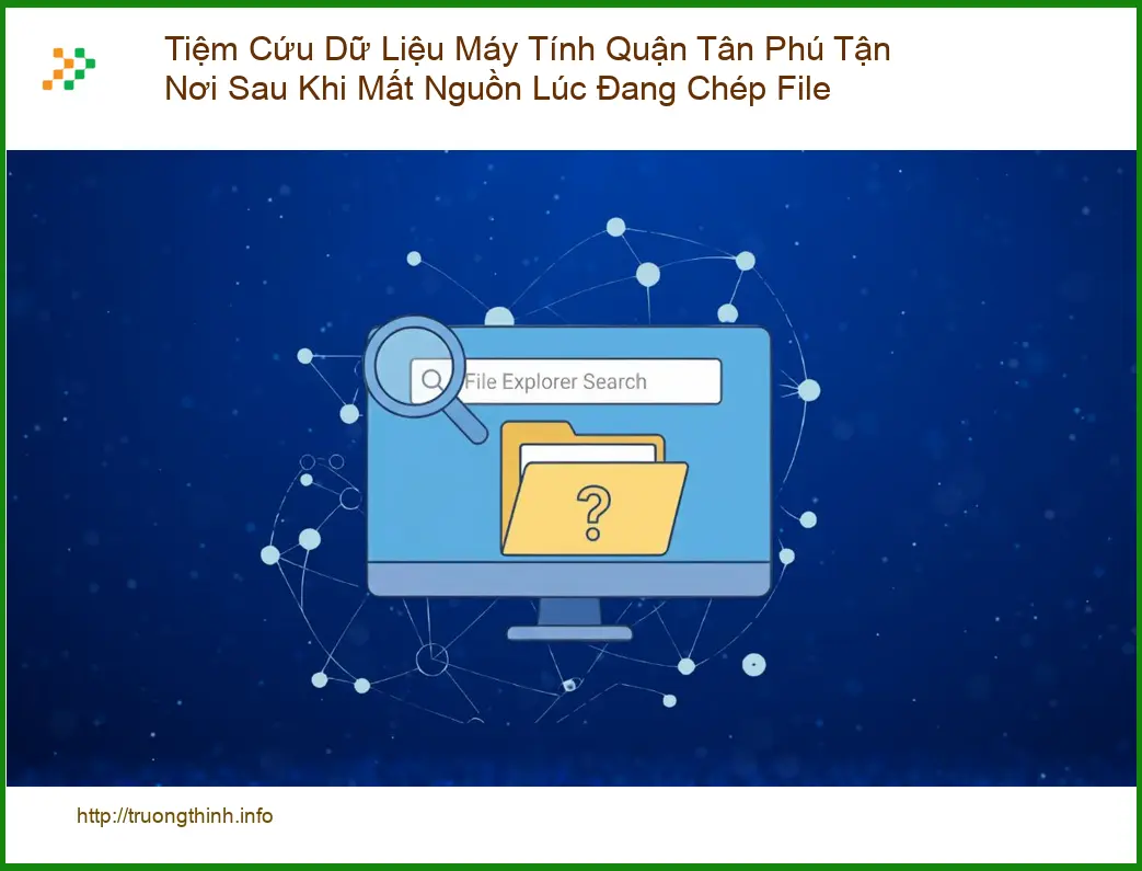 Khôi Phục Dữ Liệu Máy Tính Quận Tân Phú - Thợ cứu data khẩn cấp