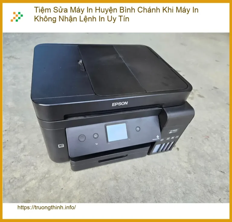 Sửa Chữa Nạp Mực Máy In Bình Chánh Không Nhận Lệnh - Thợ Sửa Nhanh Tận Nơi