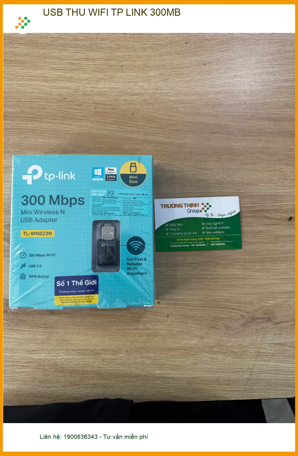 Chú Đức tìm mua USB THU WIFI TP LINK 300MB Quận 10 ở Cửa hàng uy tín gần đây