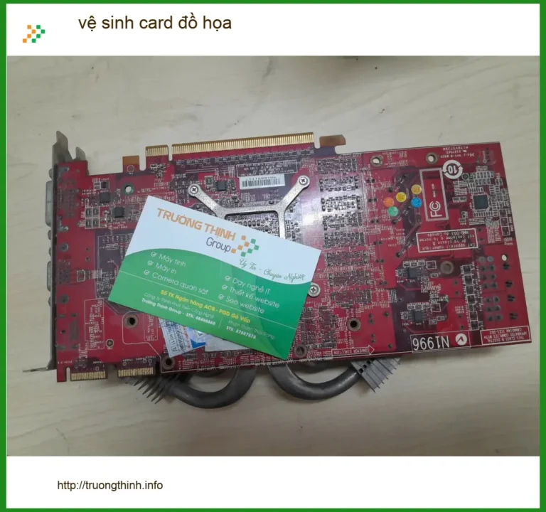Dịch vụ vệ sinh card đồ họa Quận Thủ Đức uy tín - Anh Quang kỹ sư đồ họa review