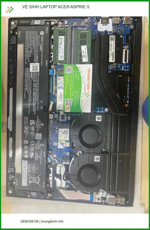 Chị Thảo nhân viên văn phòng lo laptop chậm - Vệ sinh Laptop Acer Aspire 5 Quận Gò Vấp