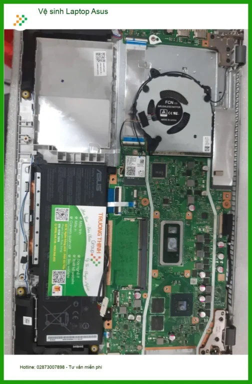 Tiệm vệ sinh Laptop Asus Quận Tân Bình uy tín - Cô Thanh Hương hài lòng