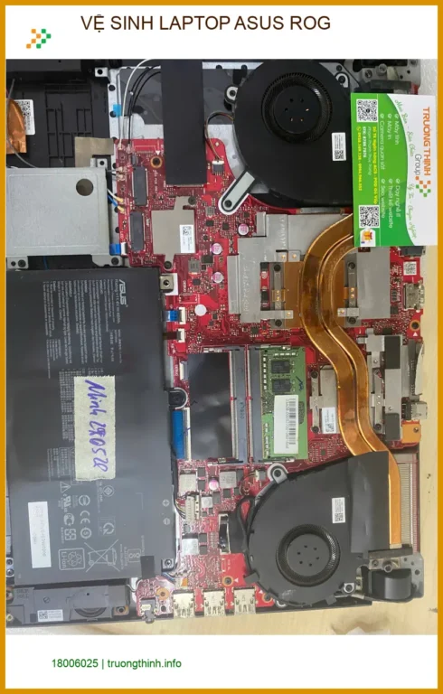 Trung tâm Vệ sinh LAPTOP ASUS ROG Quận Gò Vấp - Anh Quân eSports tìm chỗ uy tín