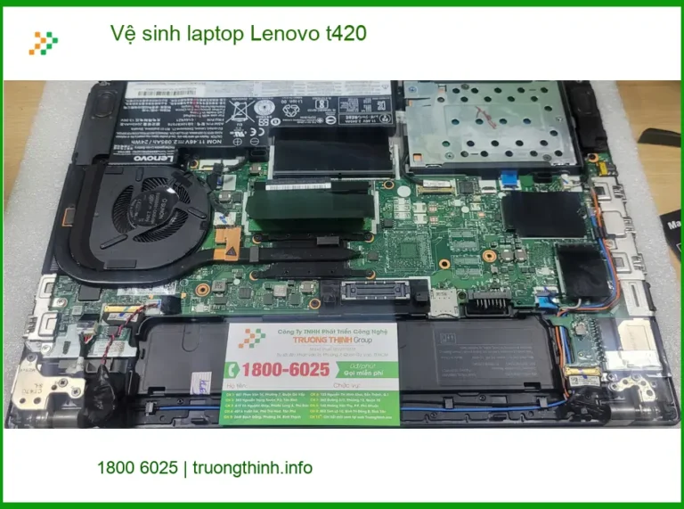 Anh Minh kiến trúc sư review dịch vụ vệ sinh laptop Lenovo T420 Quận Bình Tân uy tín