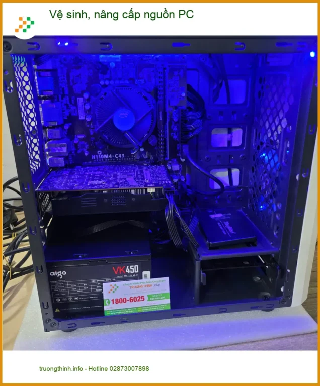 Dịch vụ vệ sinh, nâng cấp nguồn PC Quận Tân Bình giá rẻ - Anh Minh IT bận rộn