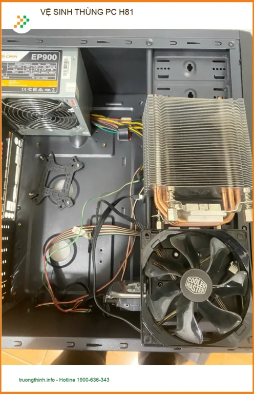 Anh Khánh lo lắng PC chậm - Dịch vụ vệ sinh thùng PC H81 Quận Gò Vấp