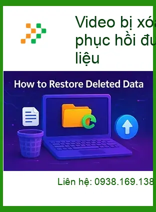 Khôi Phục Dữ Liệu Video bị xóa nhầm có phục hồi? - Trung tâm cứu dữ liệu TPHCM
