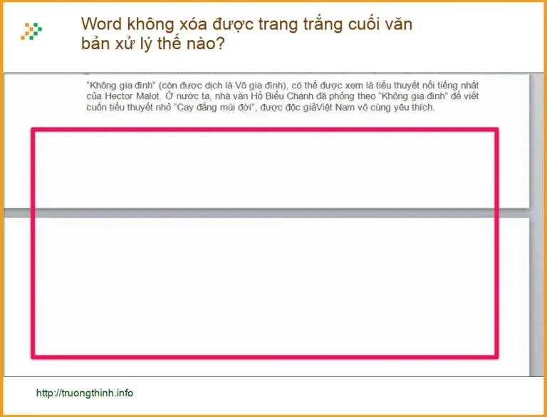 Văn phòng Word không xóa được trang trắng cuối - Cách xử lý tại nhà