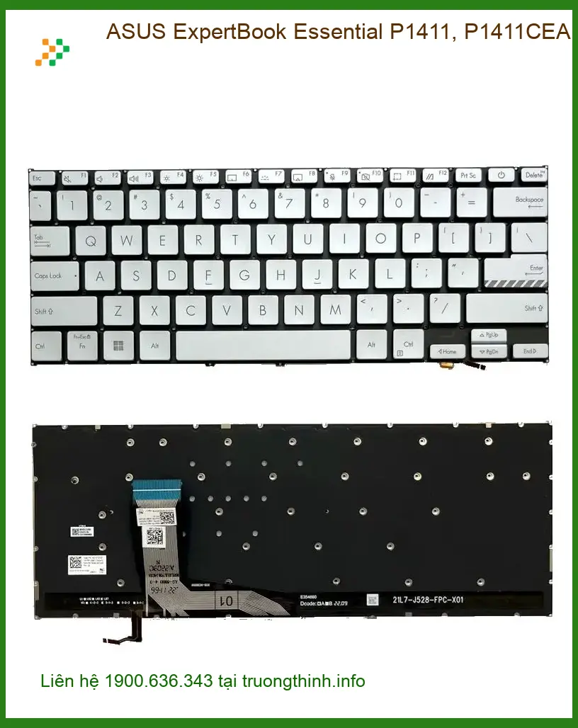 Bàn phím Laptop ASUS P1411 - Thay Lấy Liền TPHCM Giá Rẻ